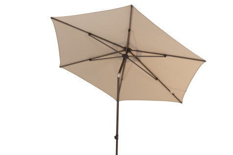 4 Seasons Azzurro Parasol 3m ø Wenge Frame - Beach